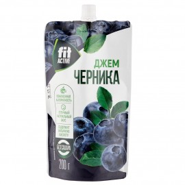 Джем Черника 200 г FIT PARAD 1136938