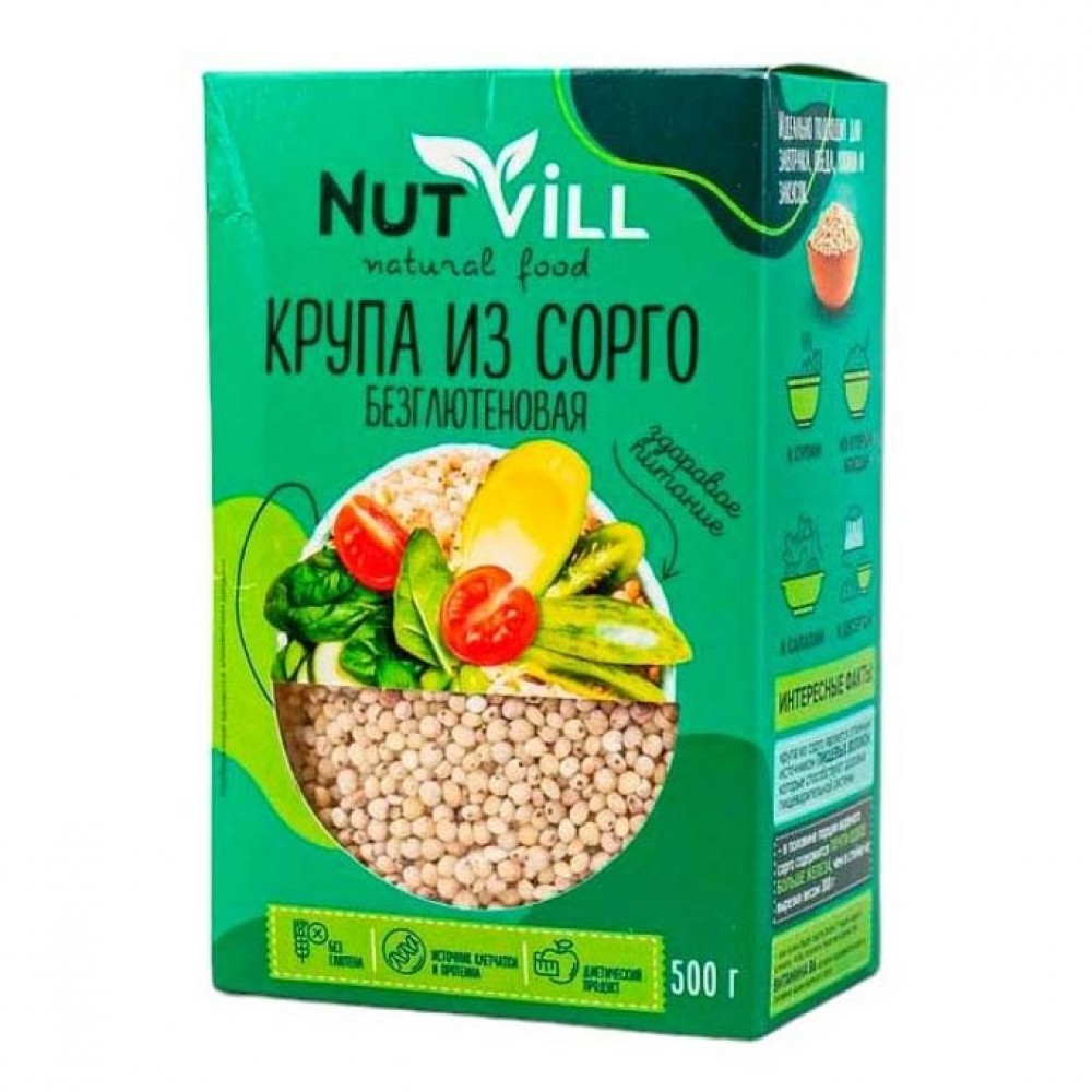 Крупа из сорго 300 г NUT VILL 1136971 купить в интернет-магазине Всё  Полезно с доставкой по Минску и Беларуси