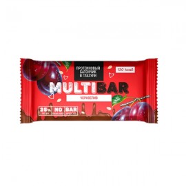 Батончик протеиновый в глазури c черносливом без сахара 40 г MULTIBAR 1136978