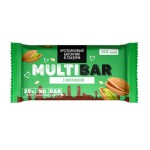 Батончик протеиновый в глазури c фисташкой без сахара 40 г MULTIBAR 1136981