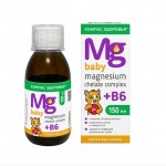 Биологически активная добавка к пище Магнезиум Хелат комплекс+ В6 детский 150 мл КОМПАС ЗДОРОВЬЯ 1136994