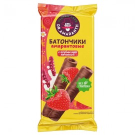 Батончики амарантовые с клубничной начинкой в глазури 19 г DR. AMARANTH 1137030