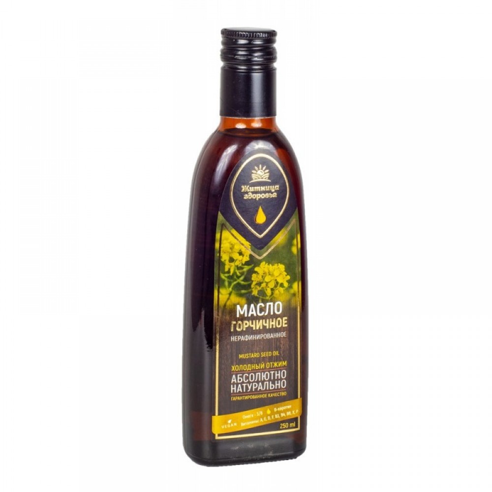 Масло горчичное 250 мл ЖИТНИЦА ЗДОРОВЬЯ 1137038