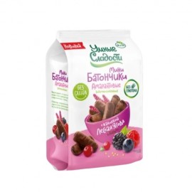 Мини-батончики лесная ягода в глазури 110 г УМНЫЕ СЛАДОСТИ 1137108