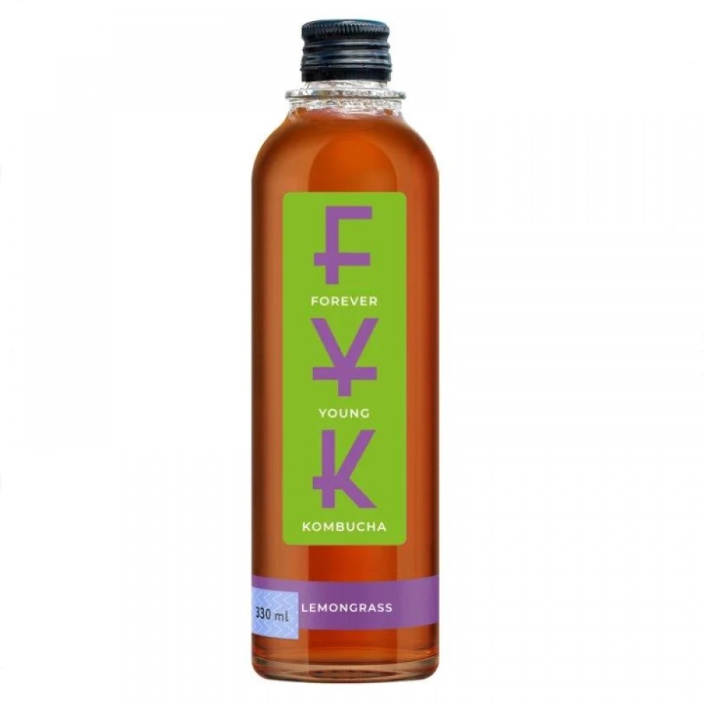 Комбуча Лемонграсс 330 мл FYK 1137115