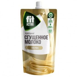 Топпинг Сгущенное молоко Халва 200 г FIT PARAD 1137139