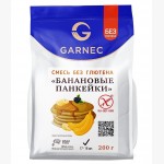 Смесь для выпечки Банановые панкейки без глютена 200 г ГАРНЕЦ 1137145