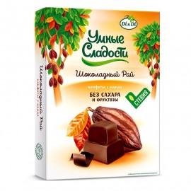 Конфеты с какао Шоколадный Рай 90 г УМНЫЕ СЛАДОСТИ 1137154