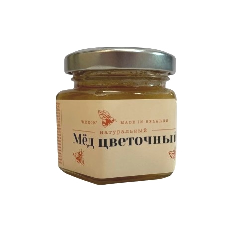 Мед натуральный цветочный 140 г МЕДОК 1137161