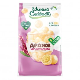 Драже в белой глазури амарантовое 50 г УМНЫЕ СЛАДОСТИ 1137200