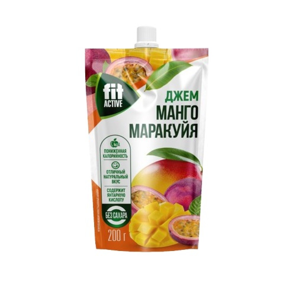 Джем Манго-Маракуйя дойпак 200 г FIT PARAD 1137211