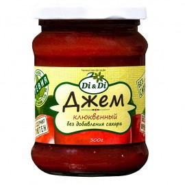 Джем клюквенный без добавления сахара 300 г DI&DI 1137213