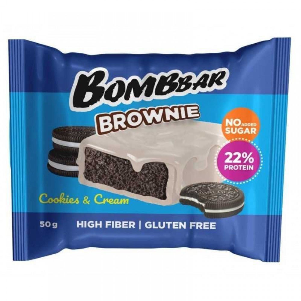 Печенье глазированное Брауни печенье-крем 50 г BOMBBAR 1137227