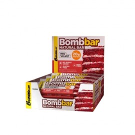 Батончик неглазированный со вкусом Красный бархат 60 г BOMBBAR 1137246
