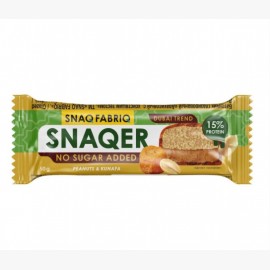 Батончик глазированный "Арахисовый с хрустящим тестом" 50гр, TM SNAQ FABRIQ 1137443