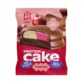 Десерт глазированный Твистед-кейк FK со вкусом ром-гранат 50г 1137464