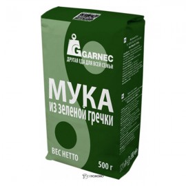 Мука гречневая из зелёной гречки Гарнец 500 г 114273