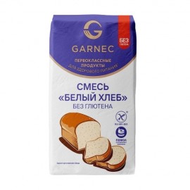 Смесь без глютена Белый хлеб Гарнец 600 г 114276