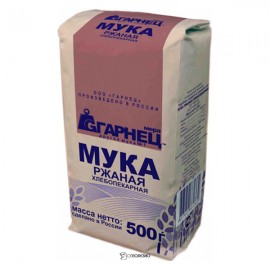 Мука ржаная хлебопекарная Гарнец 500 г 114278