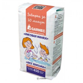 Манка рисовая без глютена Гарнец 450 г 114282