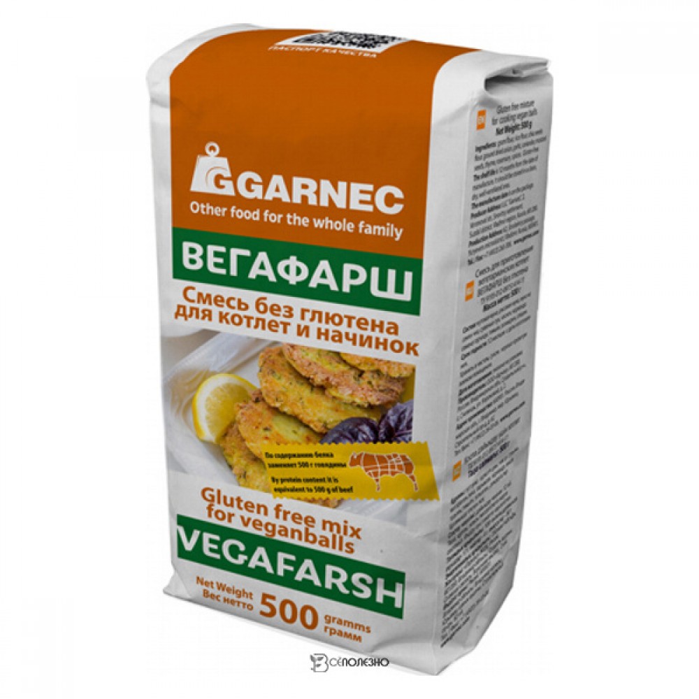 Смесь без глютена Вегафарш Гарнец 500 г 114285