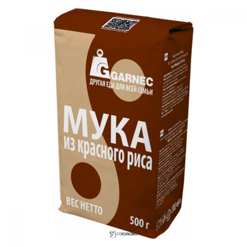 Мука из красного риса Гарнец 500 г 114292