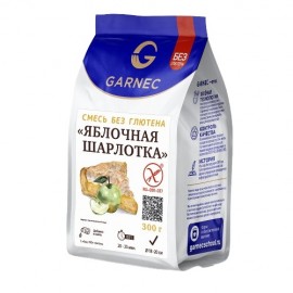 Смесь без глютена Яблочная шарлотка Гарнец 500 г 114325