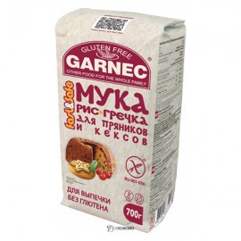 Мука Рис Гречка для пряников и кексов без глютена Гарнец 700 г 114327