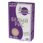 Рис шлифованный Белый био Гарнец 500 г 114328