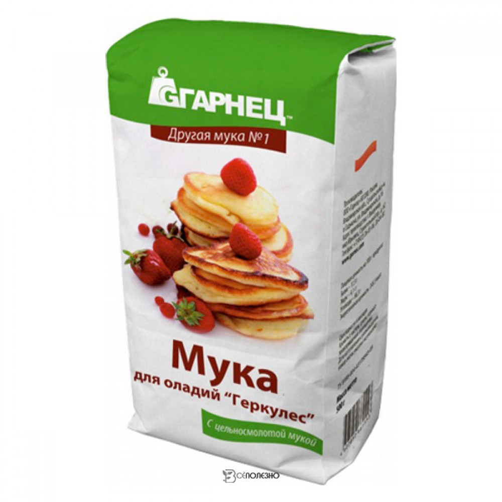Мука для оладий Геркулес Гарнец 500 г 114329