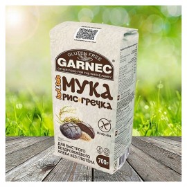 Мука Рис Гречка без глютена Гарнец 700 г 114333
