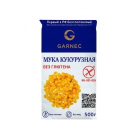 Мука кукурузная цельнозерновая без глютена Гарнец 500 г 114337