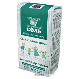 Соль с ламинарией Водорослевая соль Гарнец 700 г 114351
