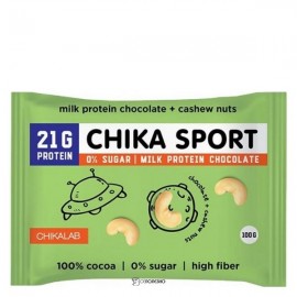 Молочный шоколад с кешью 100 г CHIKALAB 114632