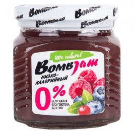 Низкокалорийный джем Лесная ягода 250 г BombJam 114634