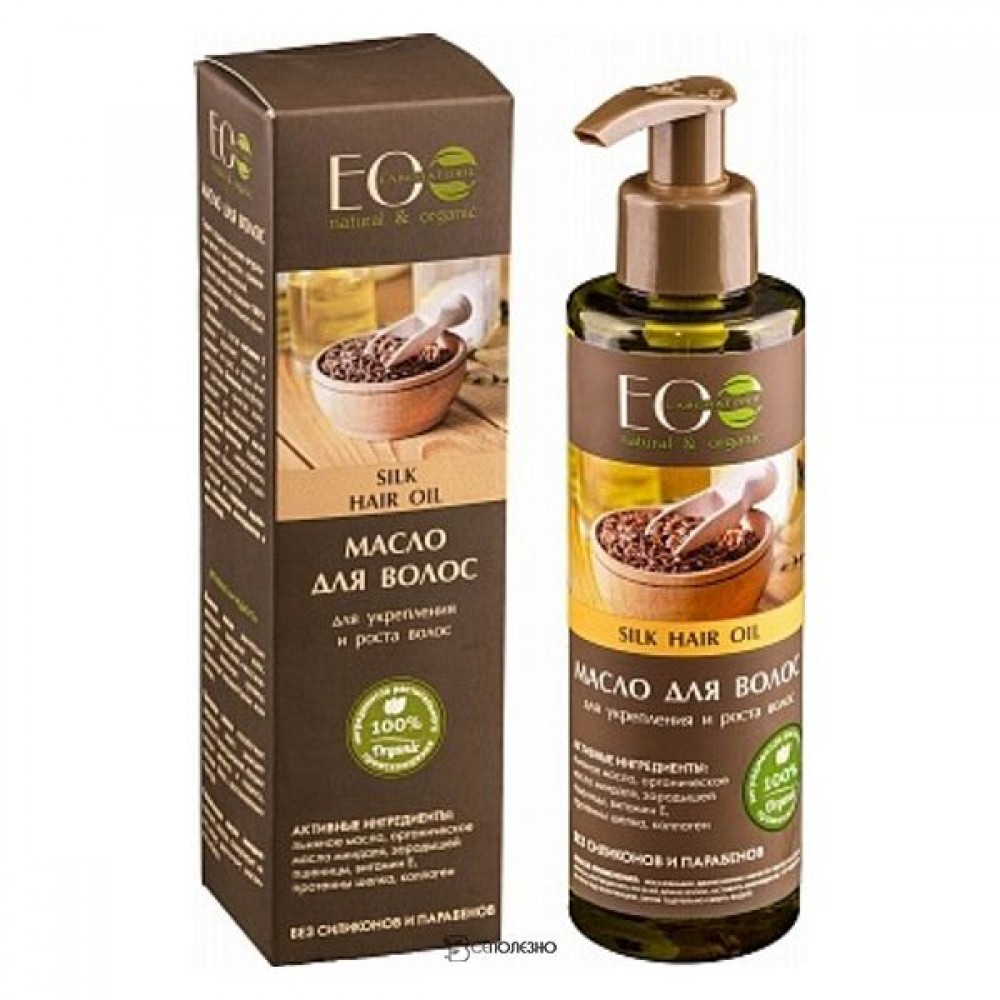 Масло для волос  для укрепления и роста волос 200 мл ECO LABORATORIE 115007