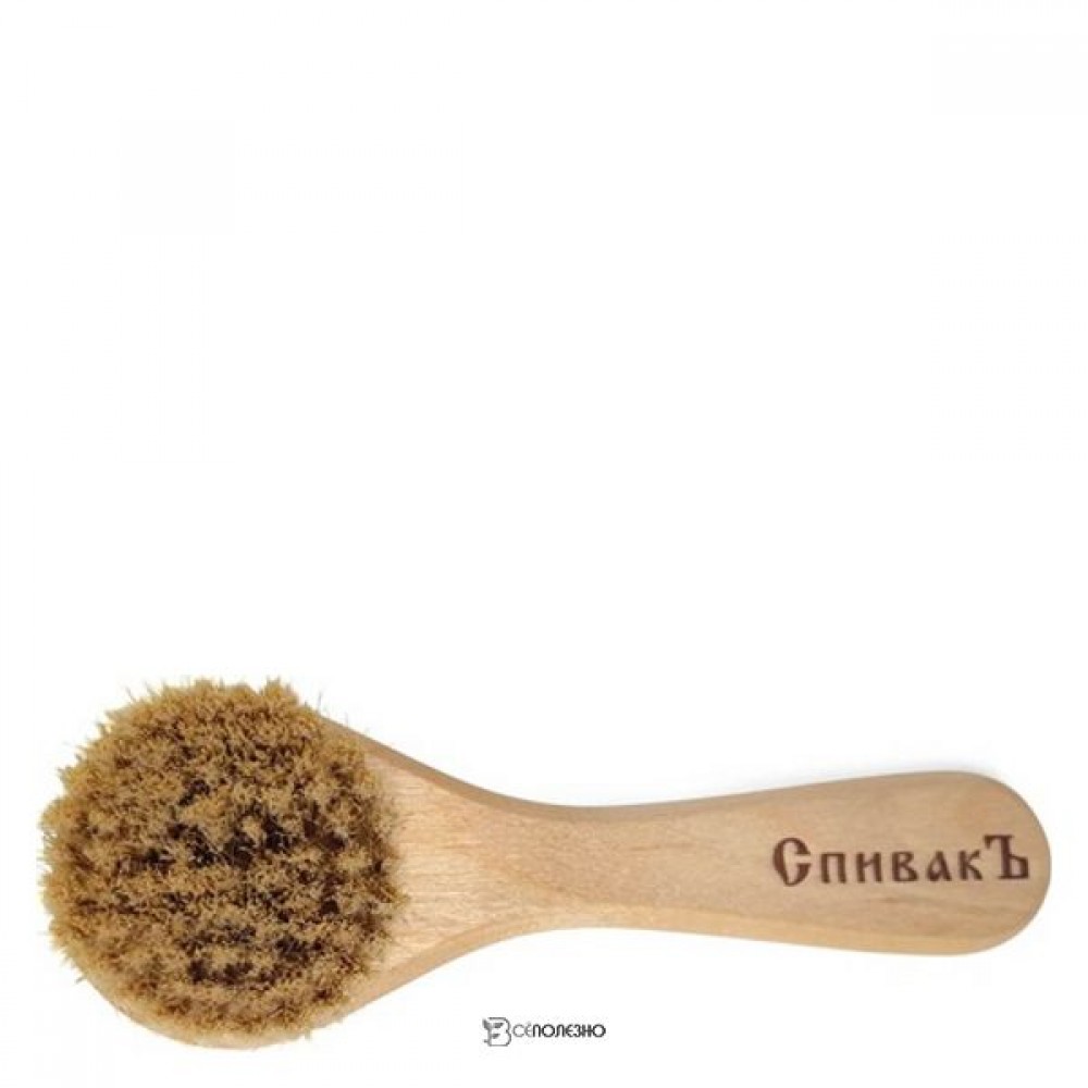 Щётка массажная для лица 16 см 150 г СПИВАКЪ 115024