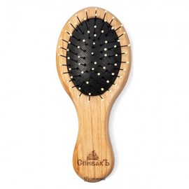 Расческа массажная из карельской березы мини 50 г СПИВАКЪ 115030