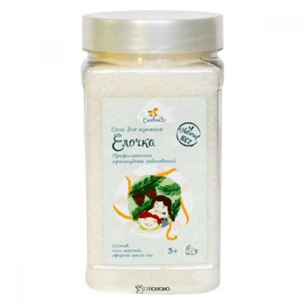 Детская соль для купания Ёлочка 450 г СПИВАКЪ 115098