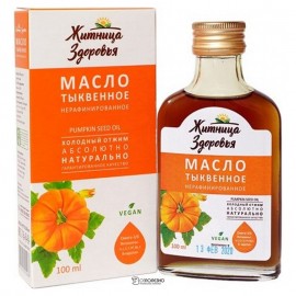 Масло тыквенное 100 мл Житница Здоровья 116573