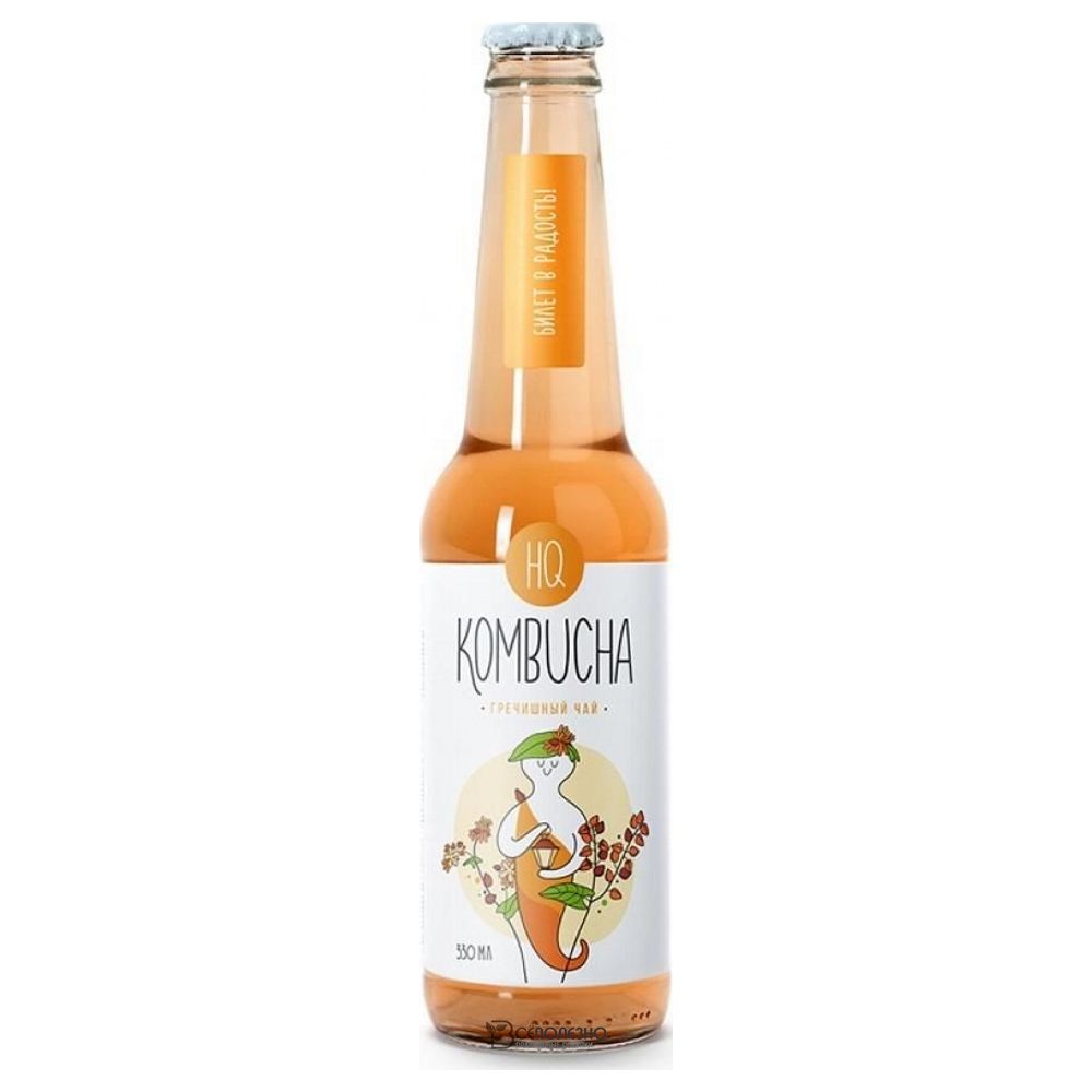 Комбуча Гречишный чай 330 мл HQ KOMBUCHA 116577