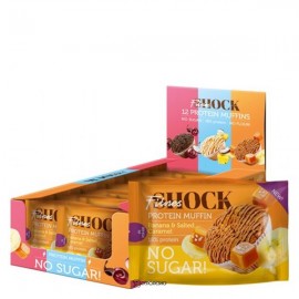 Маффин Банан-соленая карамель 40 г FITNESSHOCK 116591