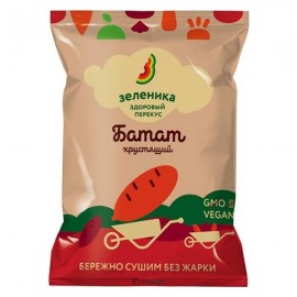 Здоровый перекус Батат хрустящий 30 г ЗЕЛЕНИКА 116613