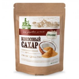 Сахар Кокосовый органический 200 г BIONOVA 116625
