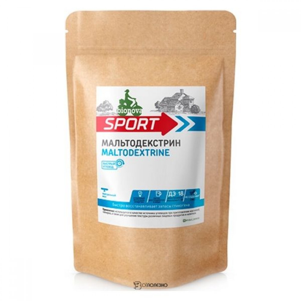 Мальтодекстрин 500 г BIONOVA 116628