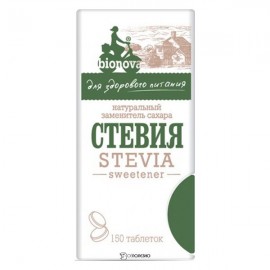 Заменитель сахара Стевия 150 таблеток 9 г BIONOVA 116629