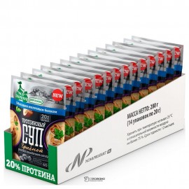 Грибной крем-суп milk protein 14 шт по 20 г BIONOVA 116645