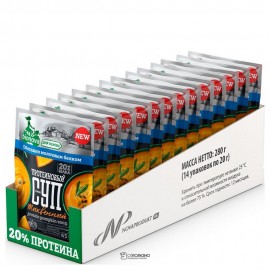 Тыквенный крем-суп milk protein 14 шт по 20 г BIONOVA 116647