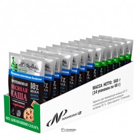 Овсяная каша микс бокс 14 шт по 40 г BIONOVA 116650