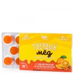 Мёд твёрдый с облепихой и апельсином 30 г HONEYWAY 116707